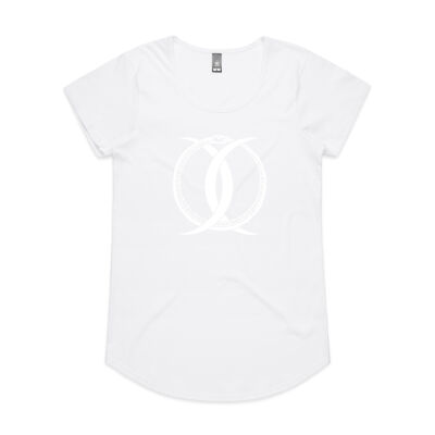 Women's Mali Tee White Logo Thumbnail
